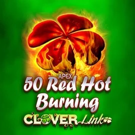 Enjoy 50 Red Hot Burning Clover Links by Novomatic – logo hosted on fierysplay.com