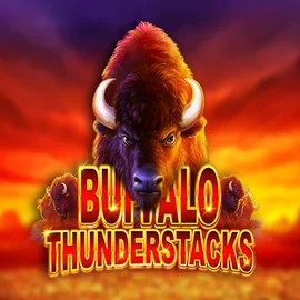Buffalo Thunderstacks logo – Slots by Amatic Industries at Fieryplay Casino