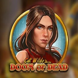 Official Slots logo: Cat Wilde and the Doom of Dead by Play'n GO at Fieryplay Casino