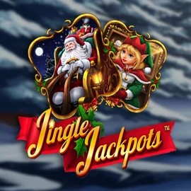 Jackpots logo of Jingle Jackpots from Dragon Gaming at Fieryplay Casino