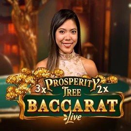 Live Casino logo of Prosperity Tree Baccarat from Evolution at Fieryplay Casino
